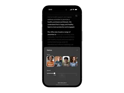 AI Powered Voice Recorder ai app ai app design ai assistant audio notes audio recording dark mode dark theme record app recorder recording recording app recording interface recording ui sound sound wave speech to text splash voice voice change voice recorder