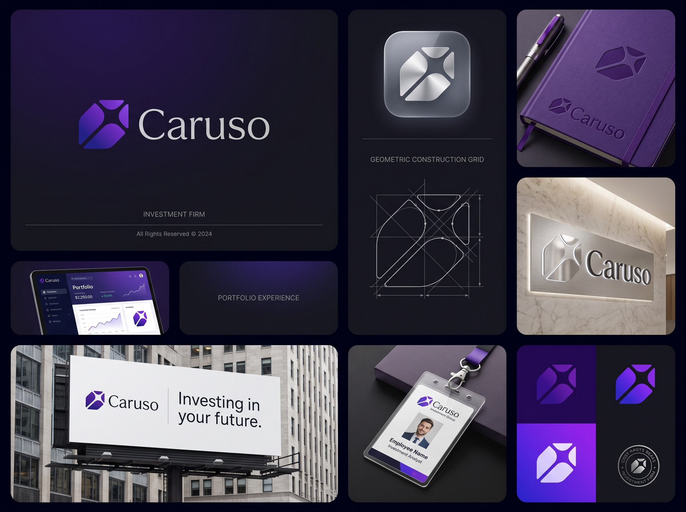 Caruso — Premium Financial Infrastructure Brand Identity accounting tech branding ai bookkeeping identity ai data extraction b2b brand strategy branding enterprise saas design exclusive brand ownership exclusive identity fintech logo design fund admin saas geometric systems institutional identity minimalist fintech logo premium logo for sale startup visual identity strategic branding strategic visual system tech innovation logo tech startup branding venture capital design