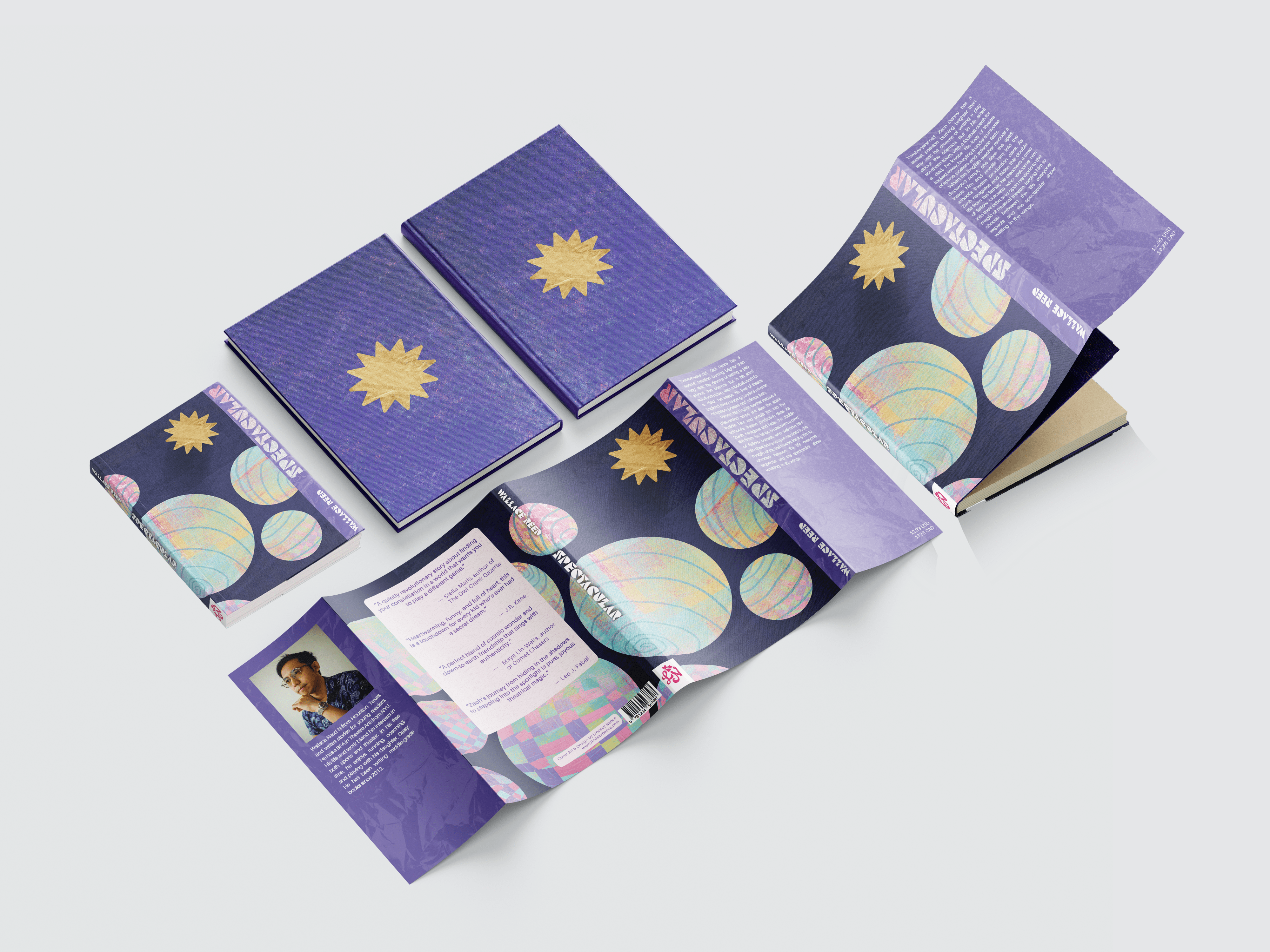 Example of Illustrative Book Cover Design