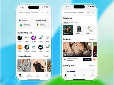 Buy Now Pay Later Mobile App app ui bnpl ecommerce finance app fintech app installment interface ios app design marketplace mobile app mobile app design money online shopping payment payment checkout product design shopping app split bill ui ux
