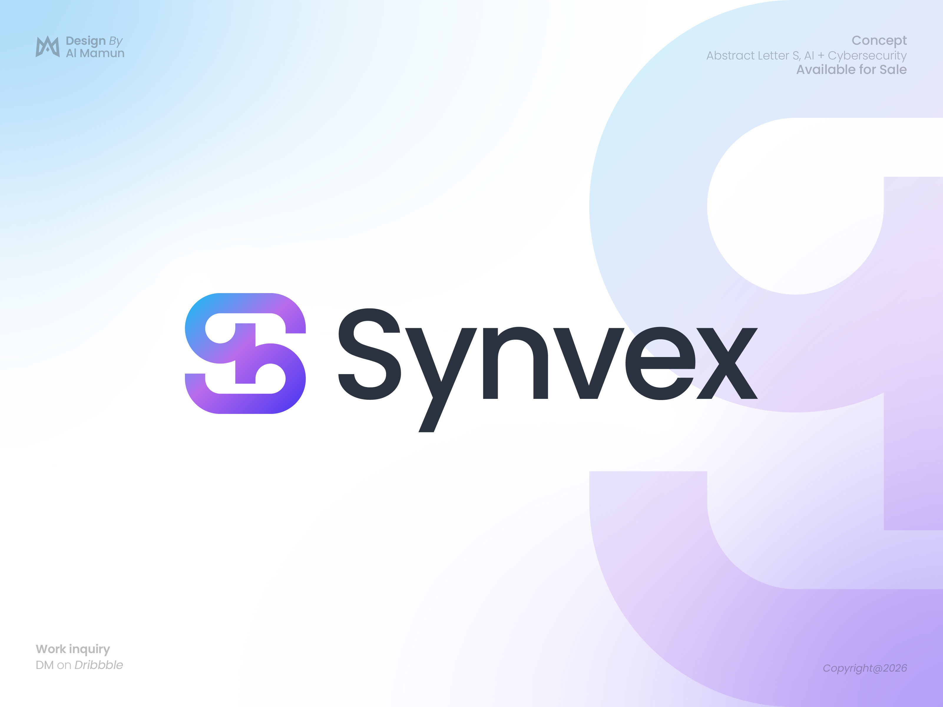 Synvex Futuristic Brand Identity Design abstract logo brand identity branding corporate logo creative logo futuristic logo geometric logo icon design letter s logo logo design minimalist logo modern logo monogram logo premium logo s logo startup logo symbol design tech logo typography logo visual identity