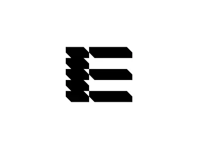 Unused / E - E logo - Letter E logo - E letter logo design abstract logo brand design branding branding identity clean logo corporate logo e lettermark e logo geometric logo letter e logo lettermark logo logo design logo designer minimal logo modern logo print saas logo simple logo startup logo tech logo