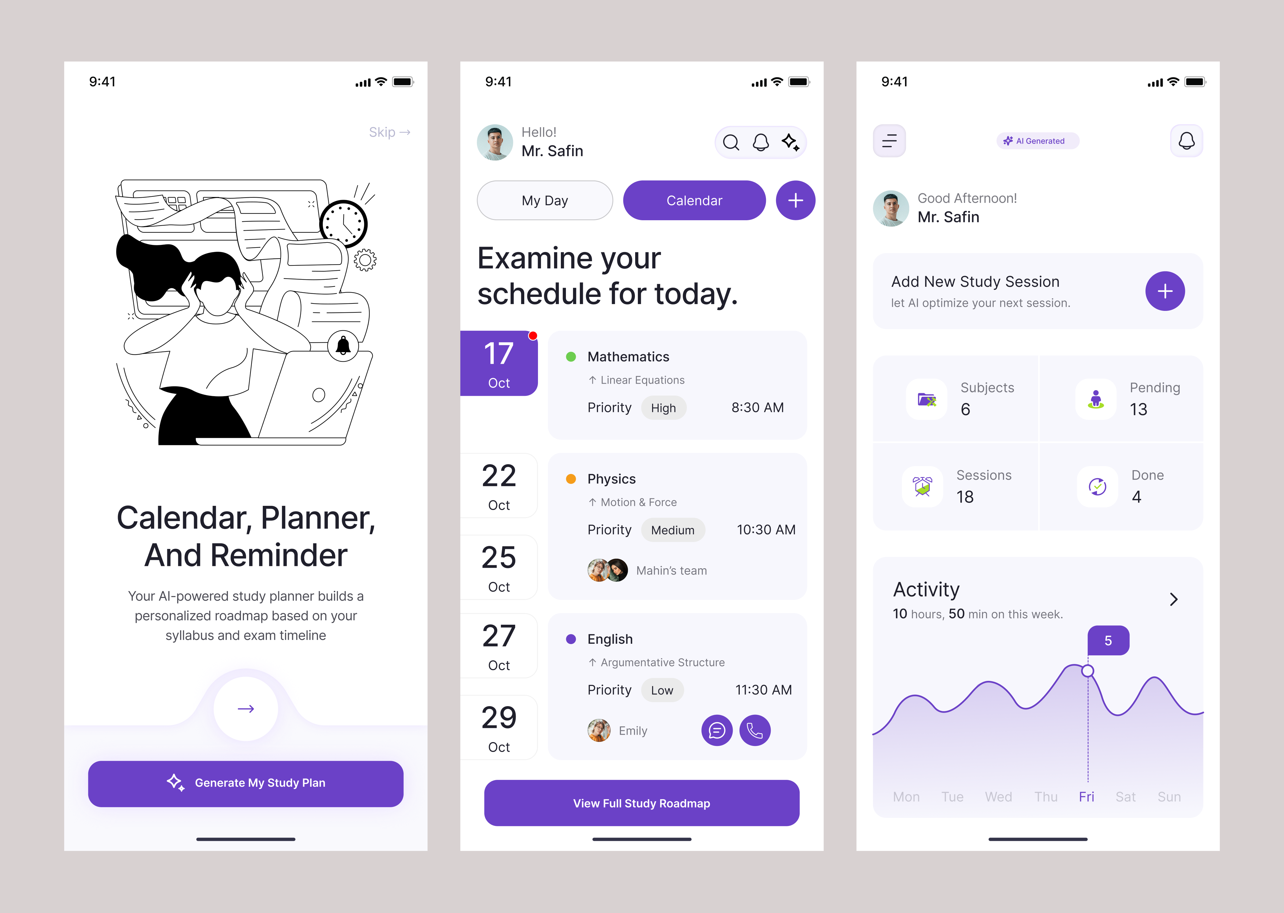 Example of Mobile App Design