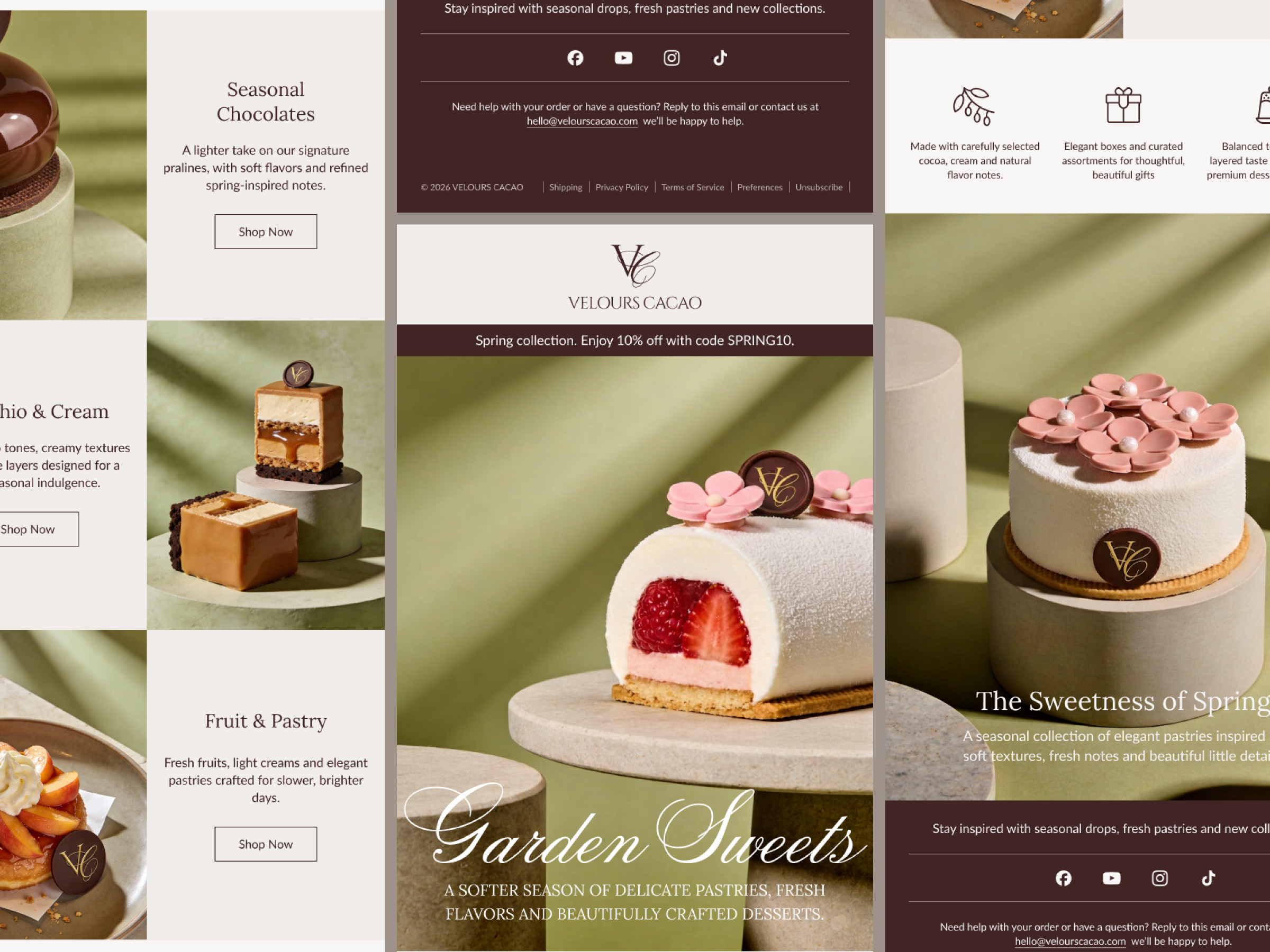 Example of Email Campaign Design 