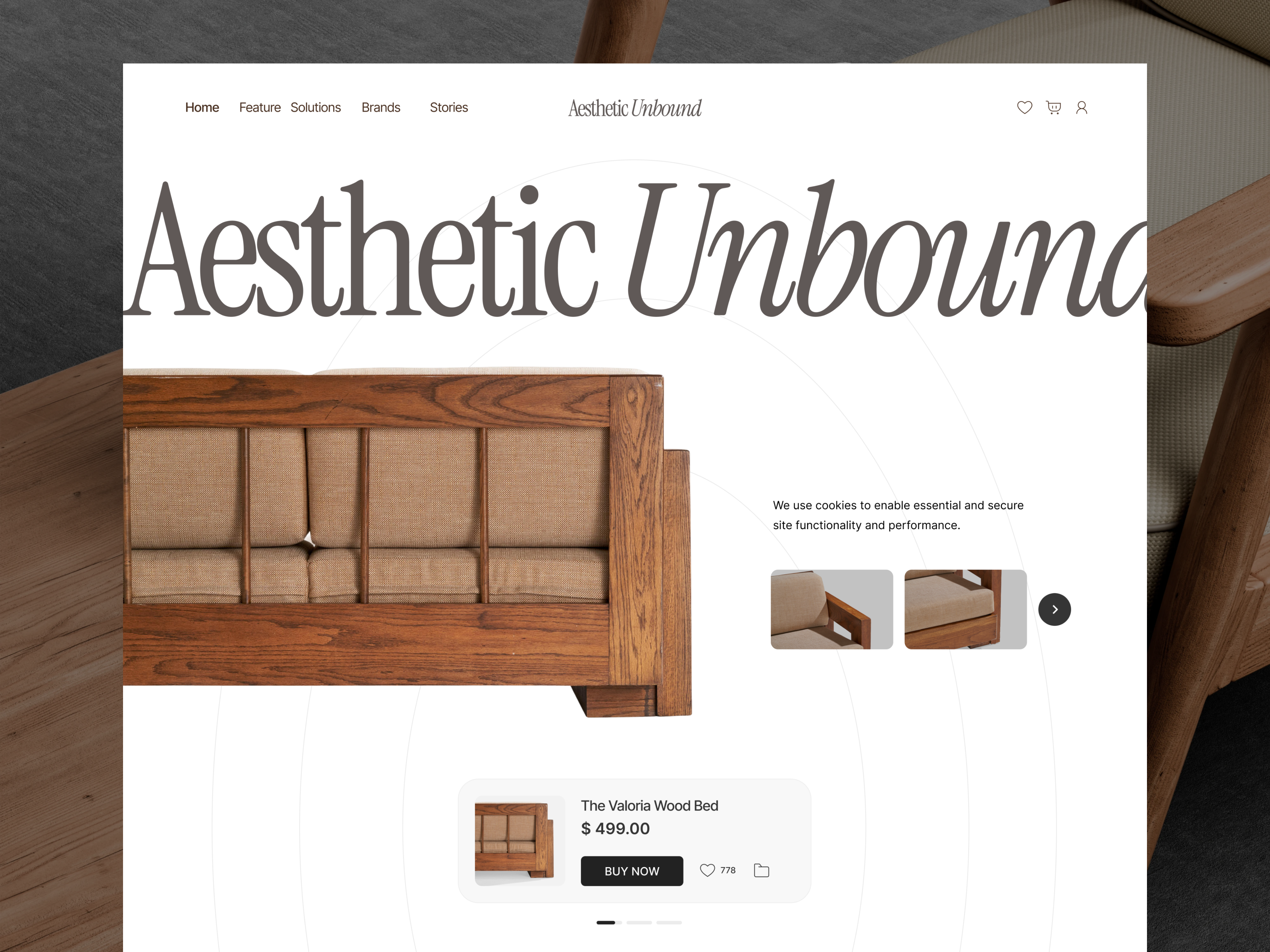 Example of Website Design & Development