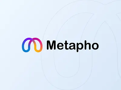 Minimalist, Modern M Letter Metapho Logo, Branding Design. a b c d e f g h i j k l m n best logo branding digital logo gradient identity letter m logo lettering logo logo design meta metaverse modern logo o p q r s t u v w x y z popular logo tech logo technology
