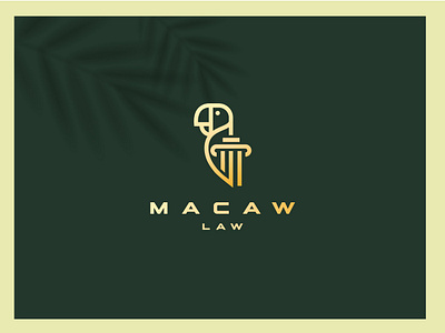 Macaw Law birdlawlogo birdlogo branddesign brandidentity branding business card design design designfreke illustration lawlogo logo macawlaw vector