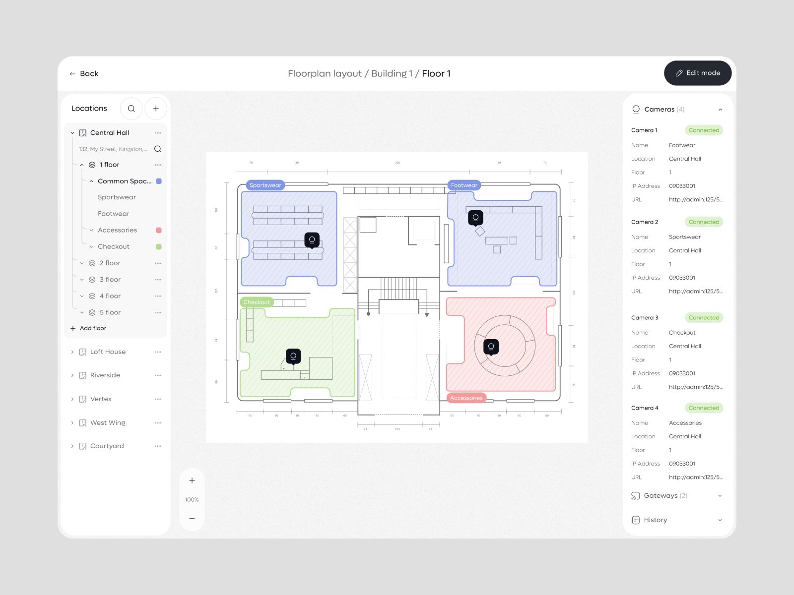 FALC AI — Smart Surveillance Deployment Map