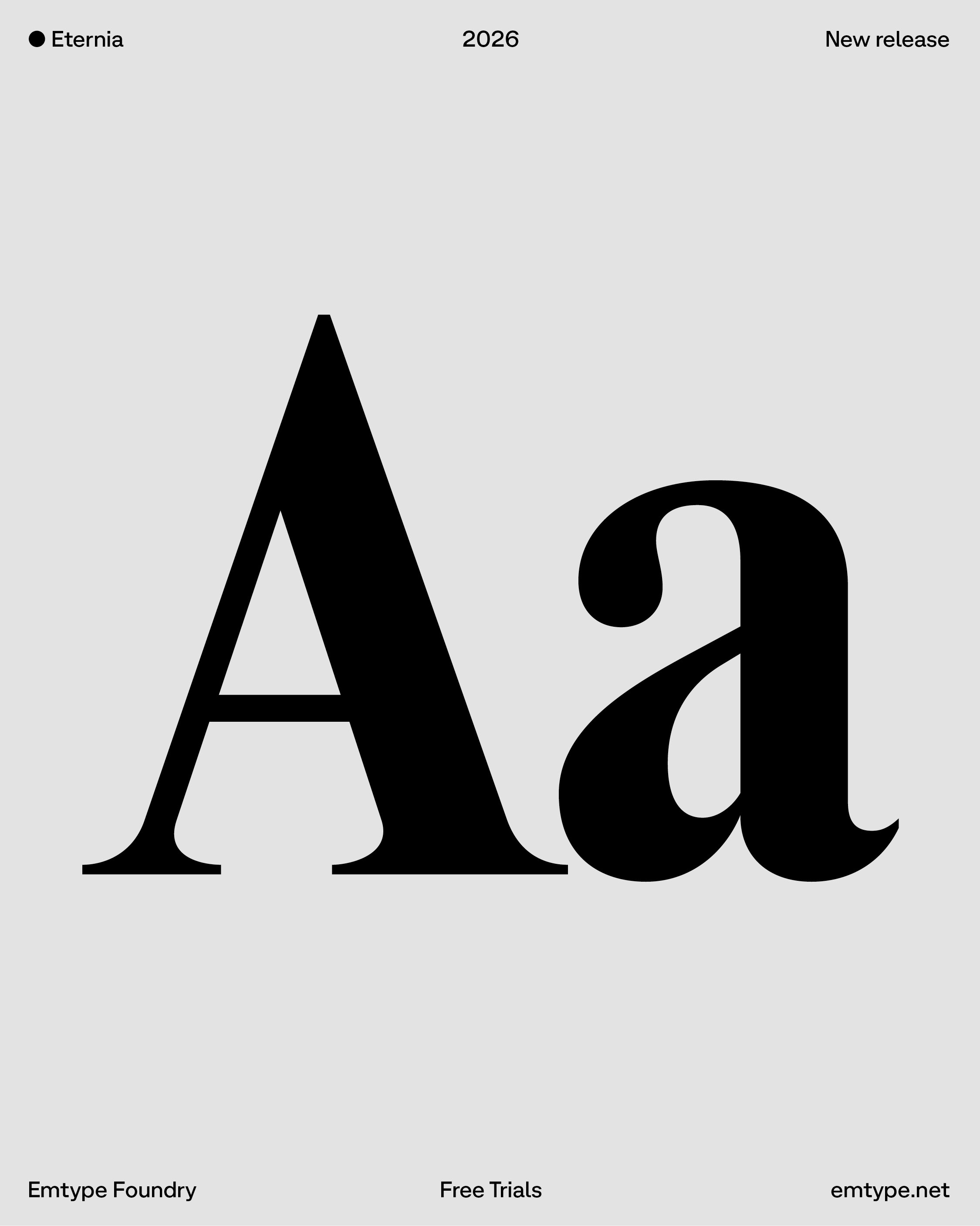 Eternia, New Font!