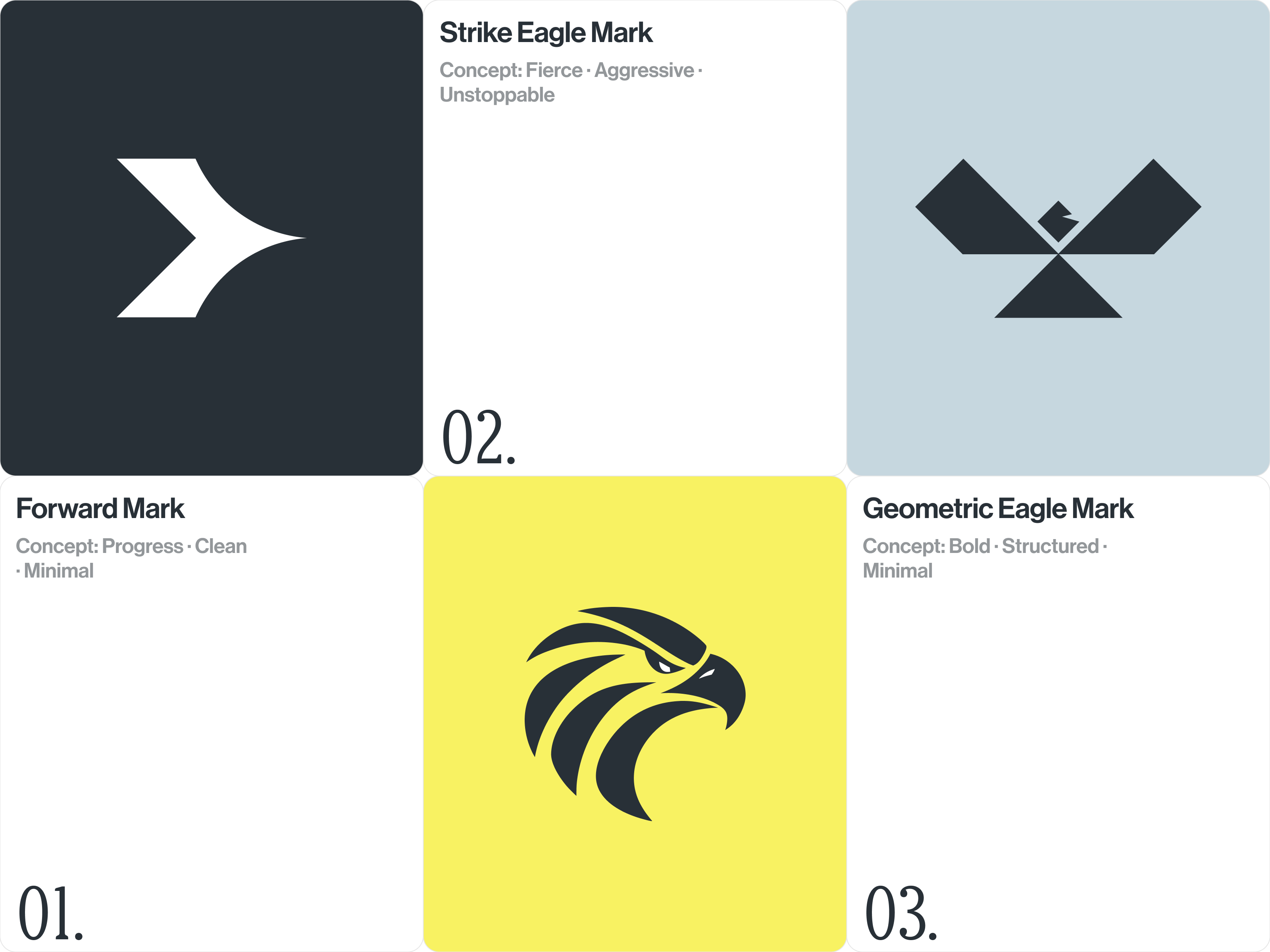 Example of Logo Design: Clean, Minimal, Bold