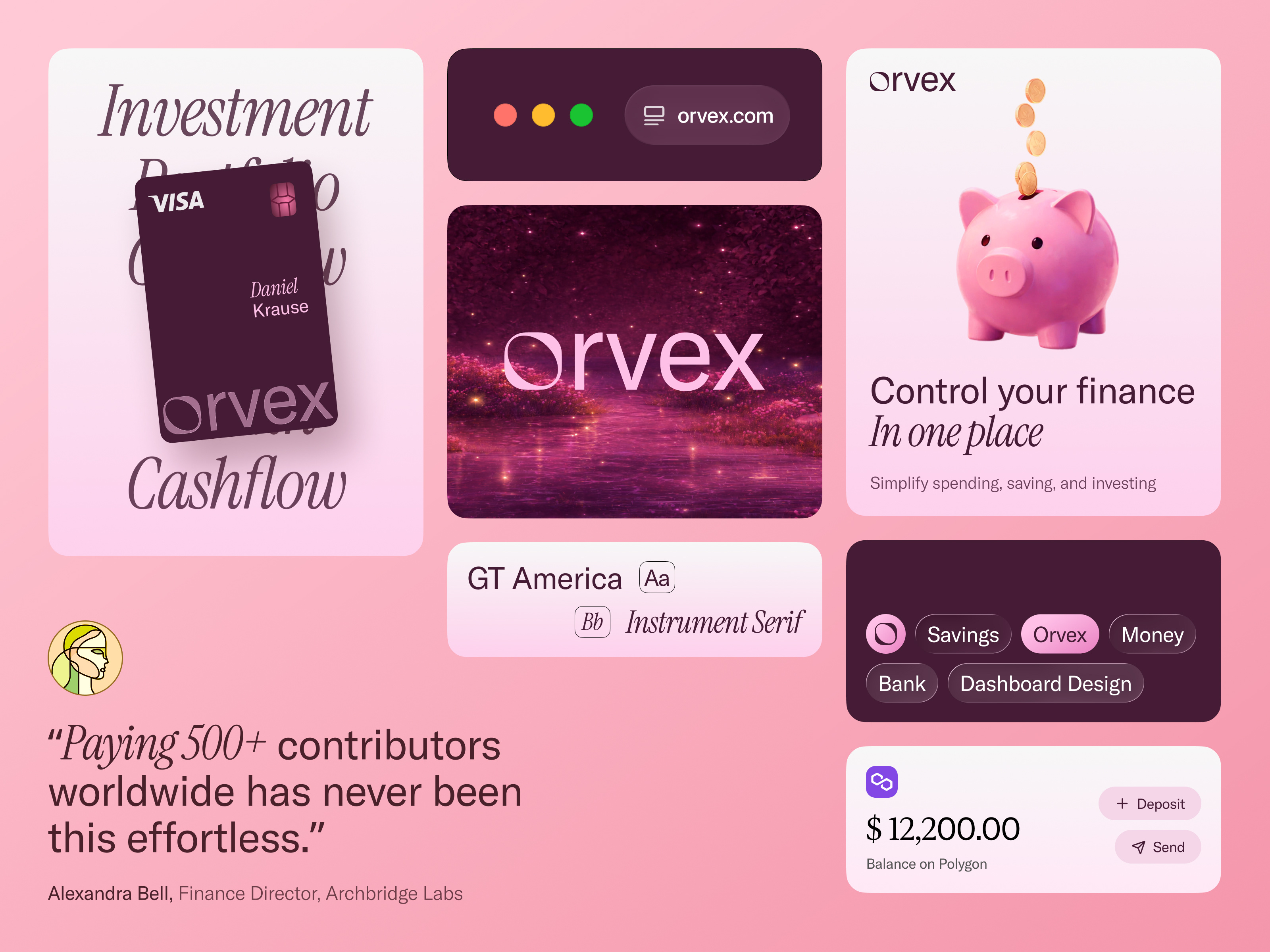 Example of Orvex - Brand Identity