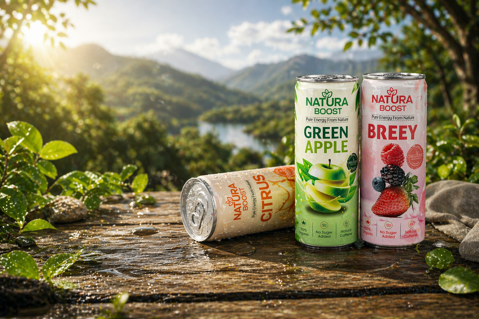 Natura Boost Energy Drink Label | Natural Beverage Design beveragedesign brandidentity branding canvadesign cleanlayout creativepackaging design energydrink fruitflavor graphicdesign greendesign illustratordesign labeldesign minimaldesign modernbranding naturaldesign organicproduct packagingdesign productdesign typography