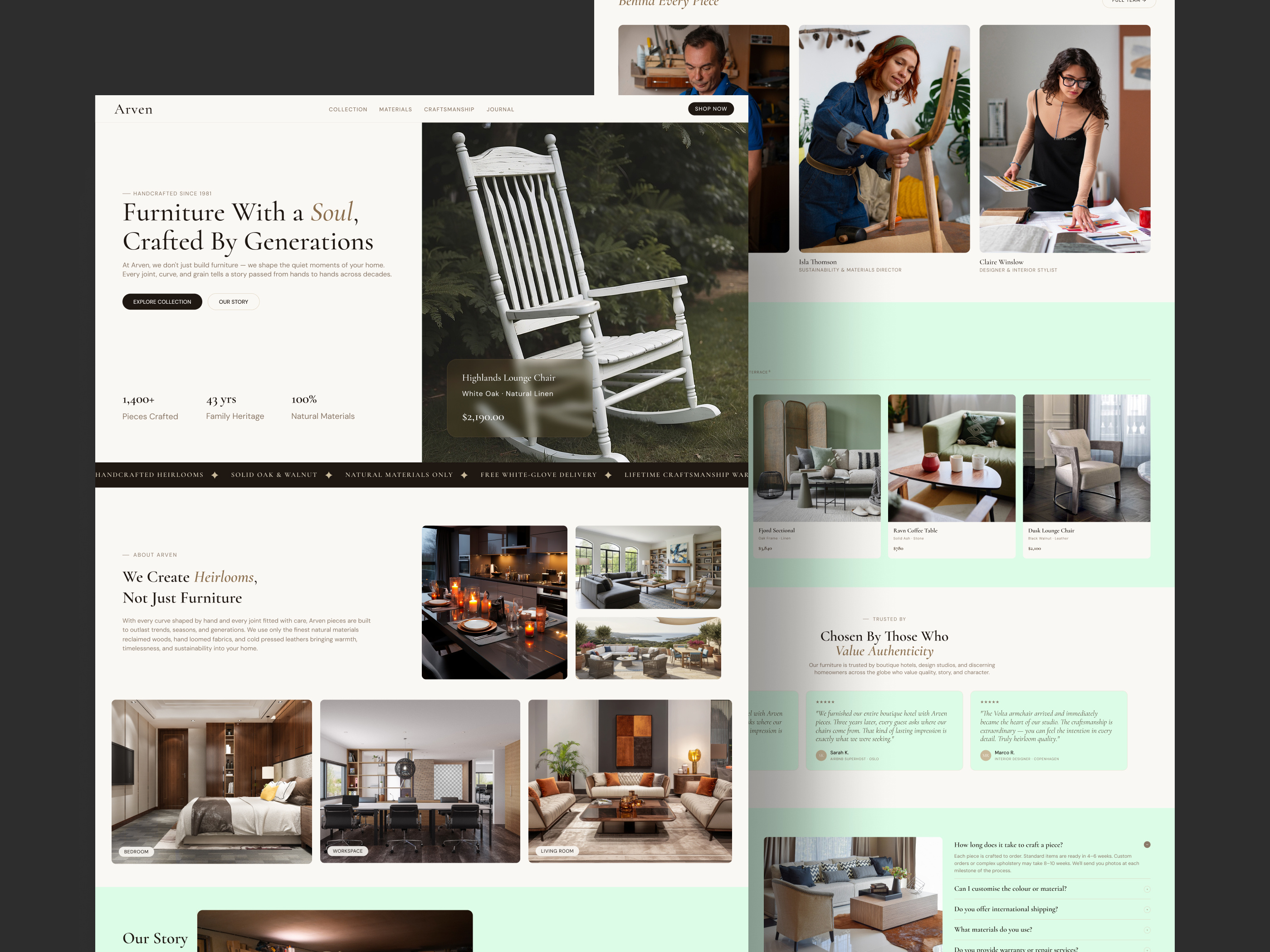Example of Website UI/UX Redesign In Figma 