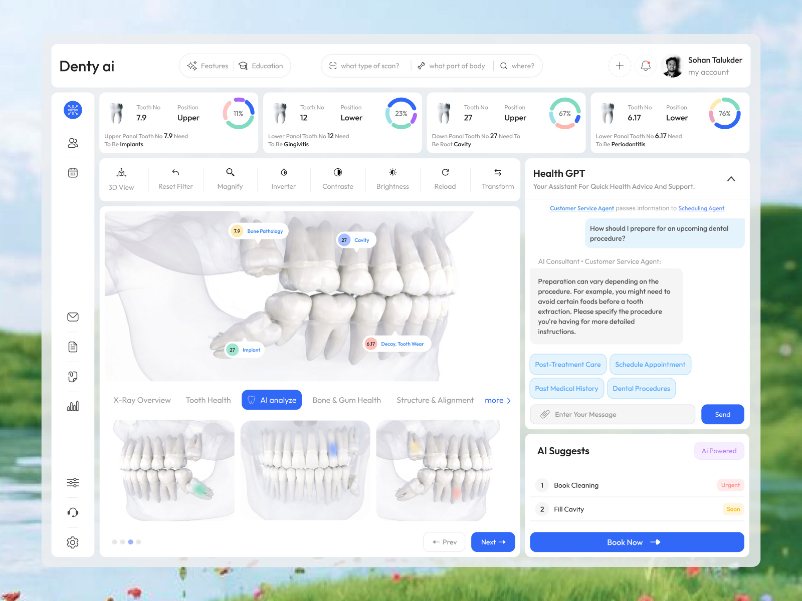 Example of Saa S Dashboard Design 