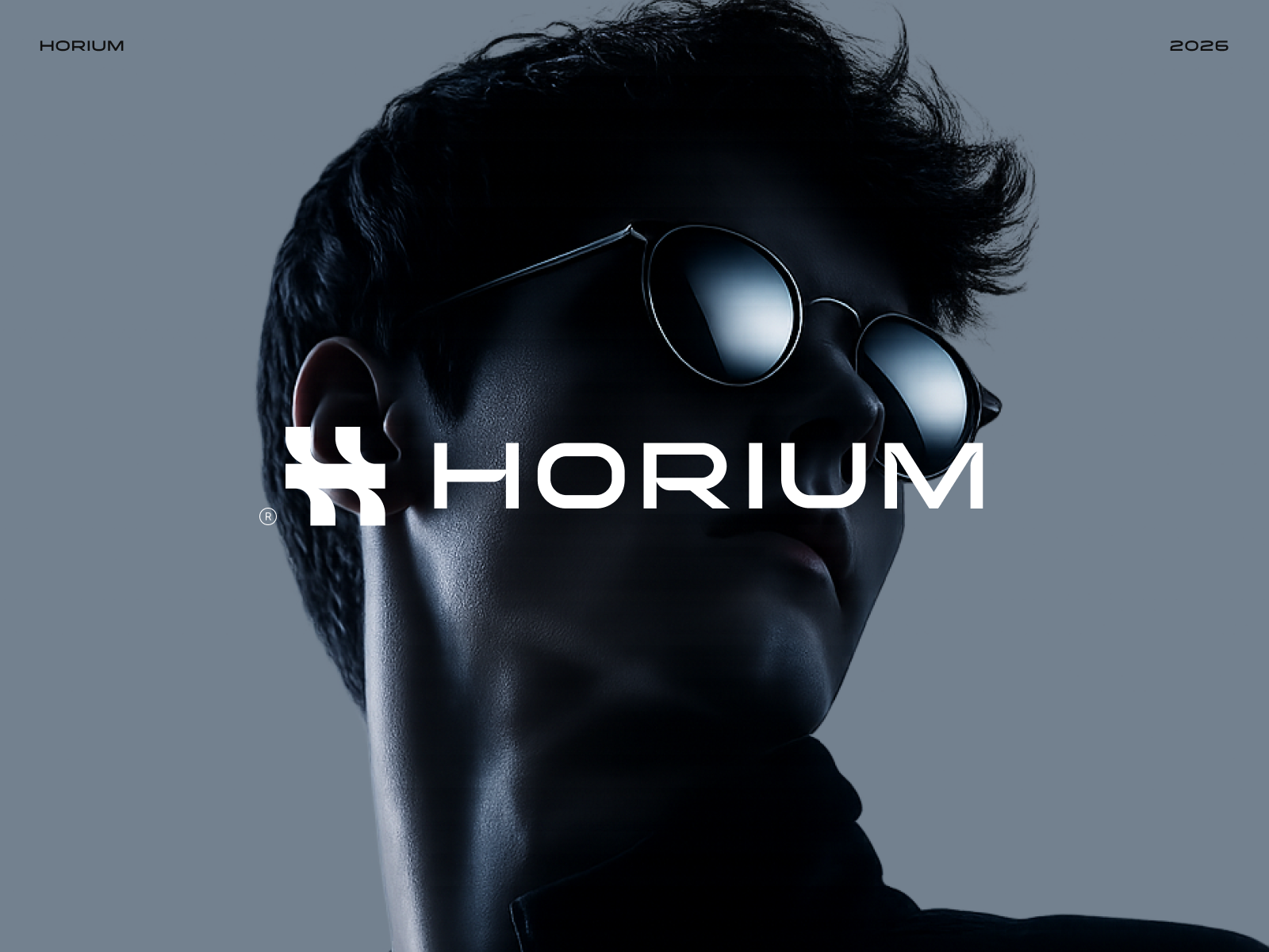 Horium Logo abstract brandidentity branding futuristic geometric h logo hlogo horium logo logodesign logomark minimal modern monogram premium saas tech techbranding technology visualidentity
