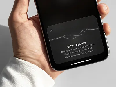 SoundSync Concept concept ios mic microphone mobile silence sound soundwave sync technology ui ux wave