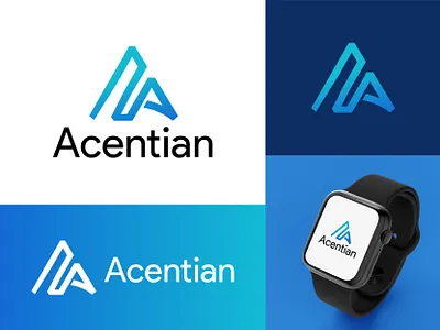 Acentian – Minimal Logo & Brand Identity Exploration branding businesslogo corporatelogo creativelogo flatlogo graphic design identitydesign itservices logo logodesignersclub logoinspirations logotype minimalistlogo visuallogo