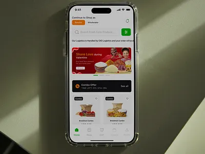 E-commerce App for Cheapmarketdeals (Retailer) agriculture e commerce app ecommerce website farm app mobile app designer mobileapp product designer ui uiux designer ux