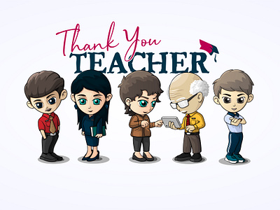 thank you teacher cartoon images