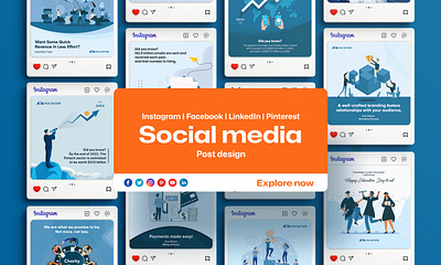 Social media post stack branding design graphic design illustration logo marketing smm social media social media design social media post social post