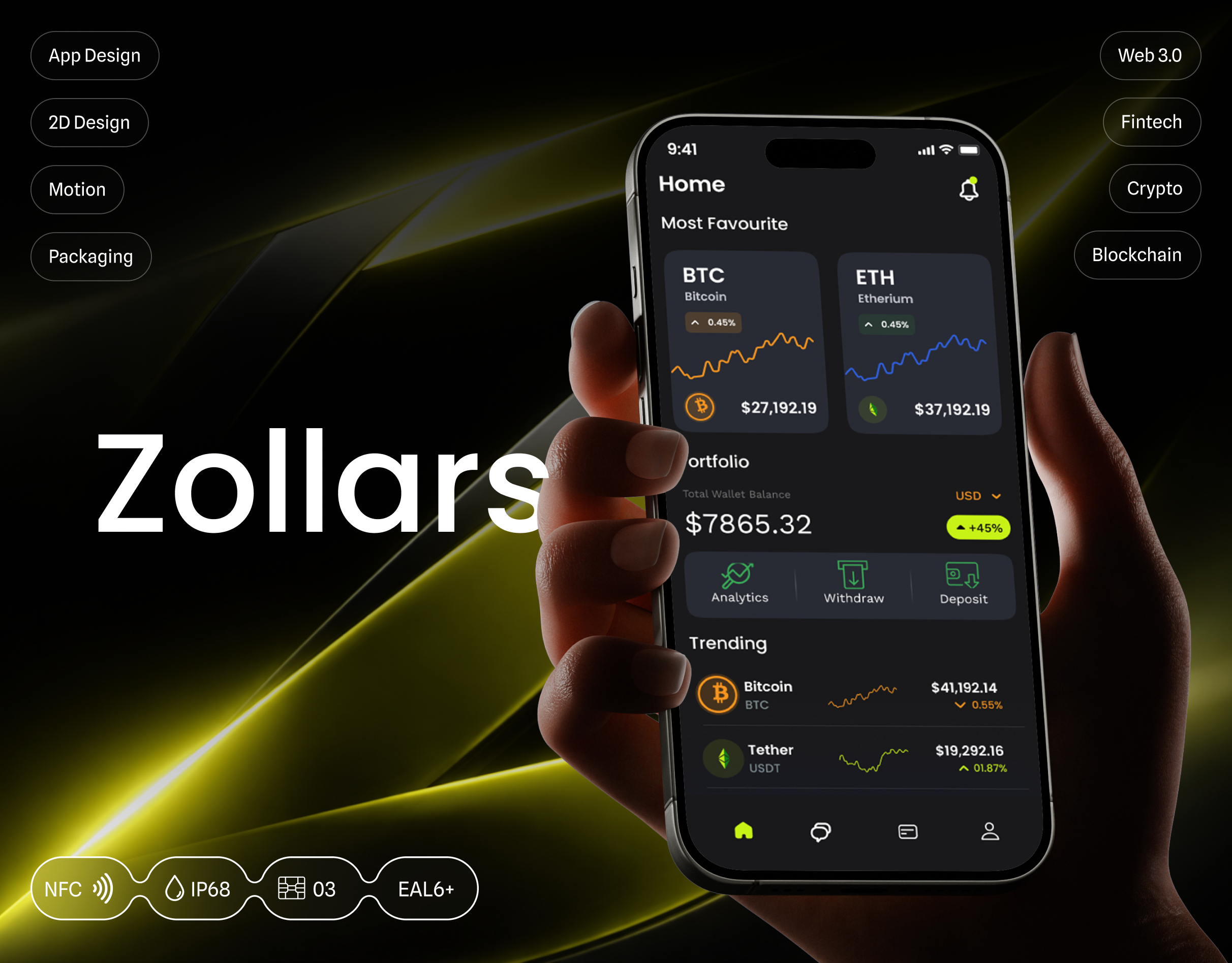 Digital Wallet Mobile App | Fintech App app design banking app digital wallet finance app financial services fintech fintech app mobile app mobile app design mobile banking mobile ui money transfer payment app product design saas startup transaction ui ui ux wallet app