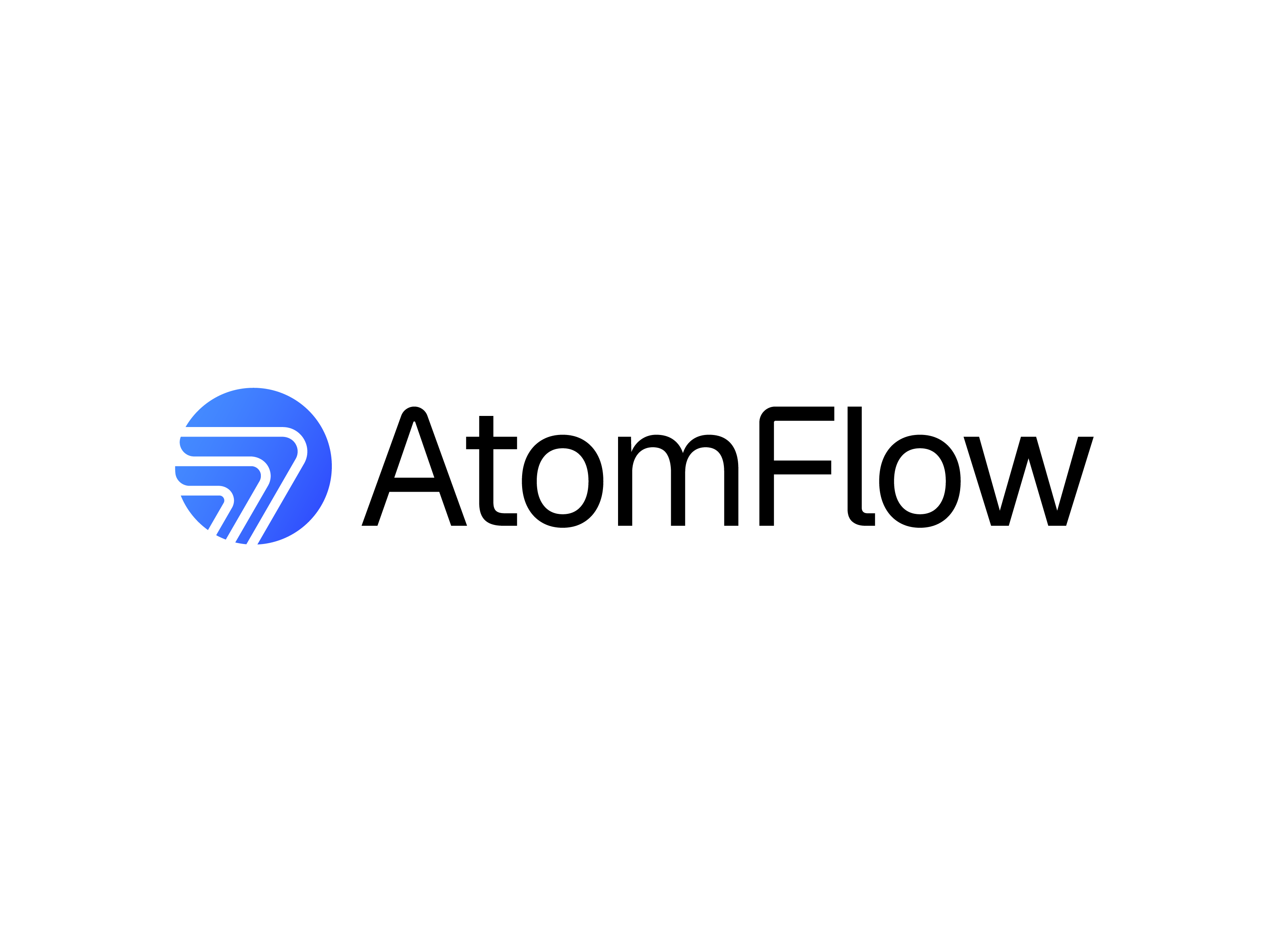 AtomFlow — Logo Design and Brand Identity