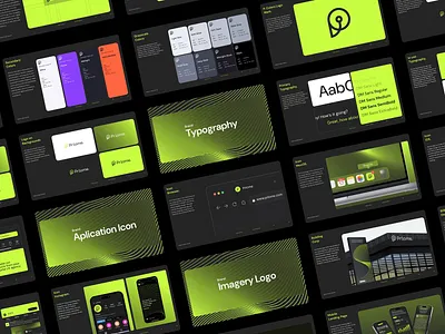 Priome - Brand Guidebook & Visual Identity brand book brand design brand guidelines brand identity brand strategy clean design color system creative branding design system digital branding grid system identity design logo guidelines minimal branding modern branding priome branding priome uiux tech branding typography system visual identity