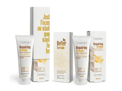 Cream Package design branding graphic design packaging design