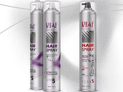 Hair spray design branding graphic design illustration logo logotype vector visualidentity