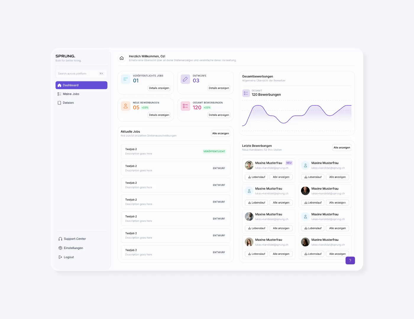 HR Management Web Platform
