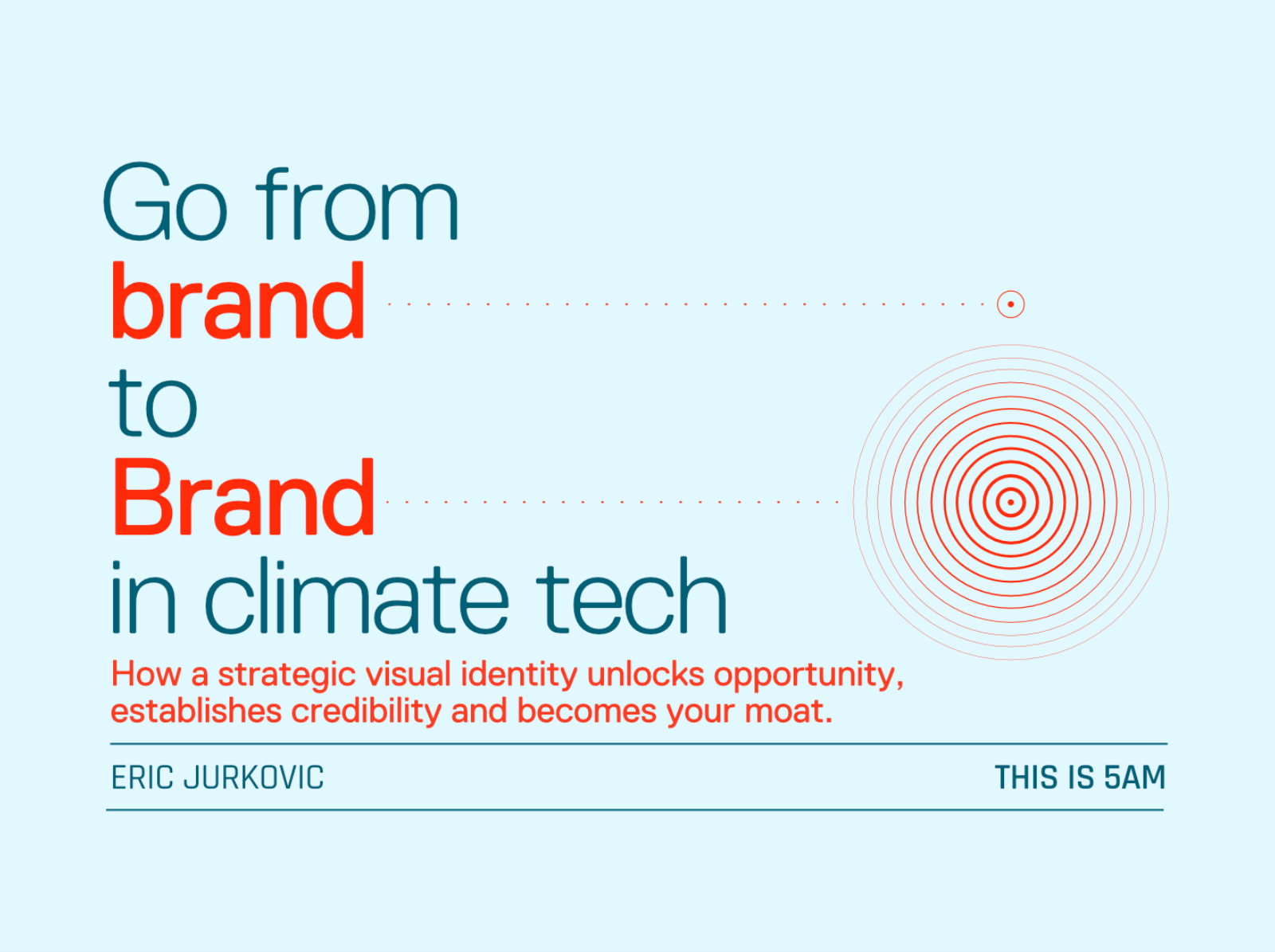 brand to Brand // Cover Design