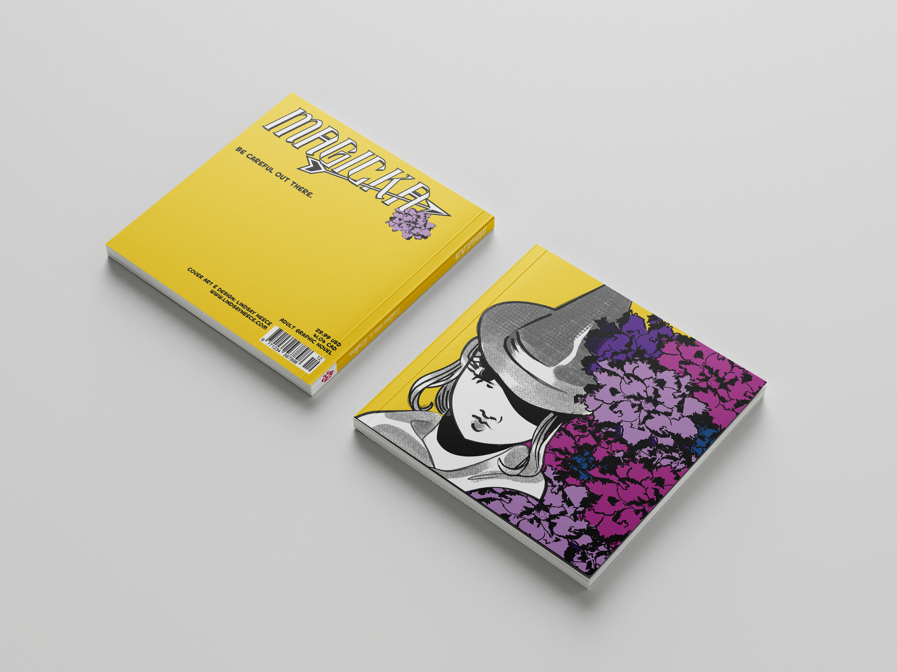 Example of Illustrative Book Cover Design