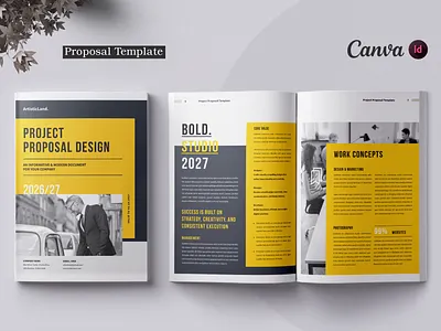 Proposal Template annual report booklet brand branding brochure brochure template business business plan business proposal catalog company profile company proposal corporate graphic design informational project brochure proposal proposal design proposal template template