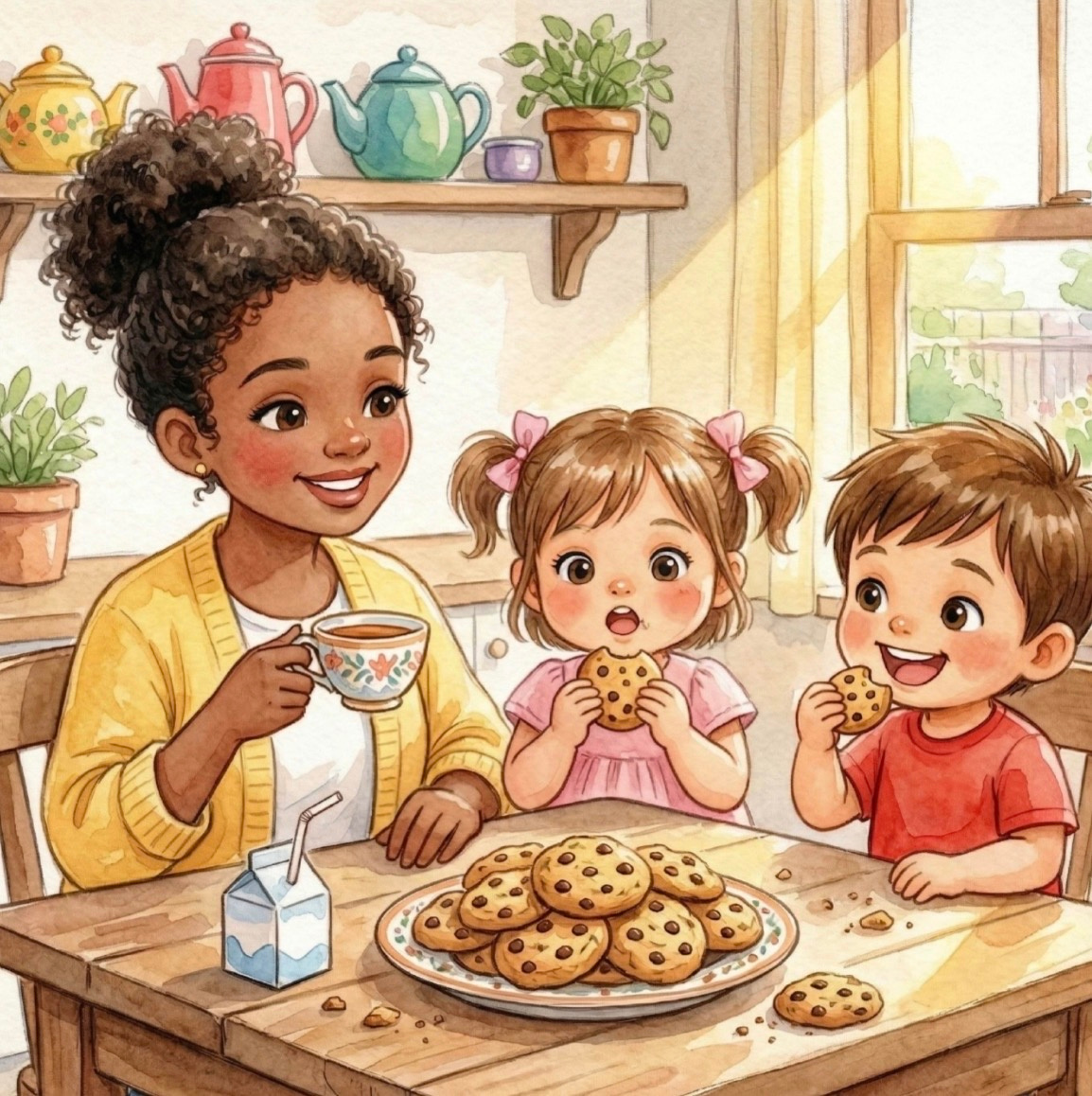 Example of Children Book Illustrations 