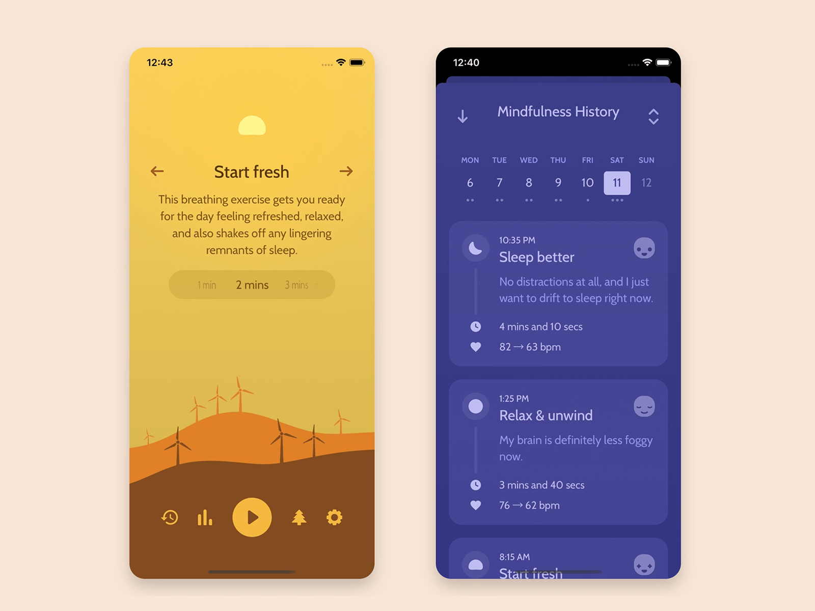 Activity & Sleep Mobile App