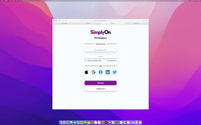 SimplyOn- SaaS platform branding graphic design logo ui