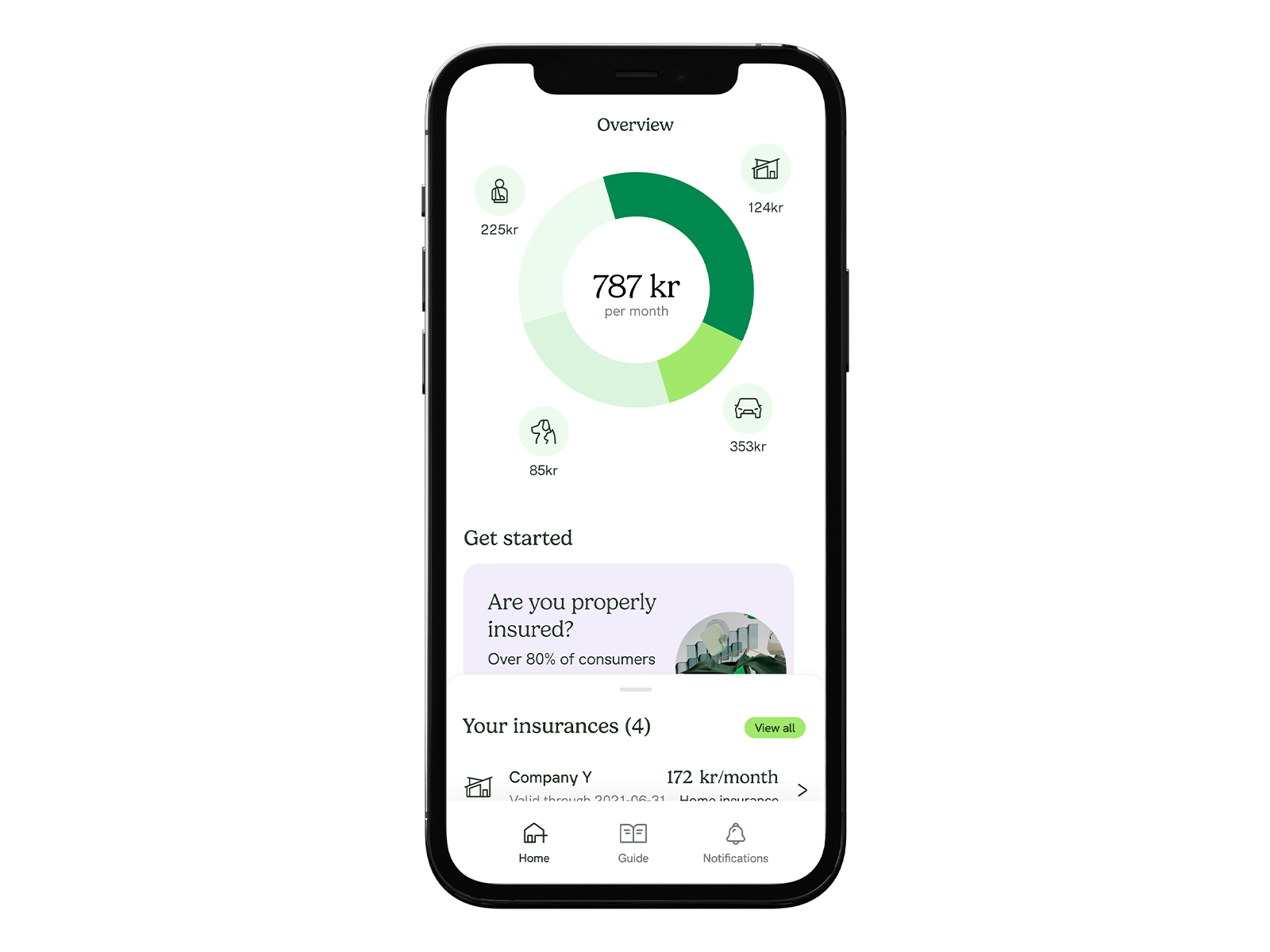 Example of Insurance Mobile App