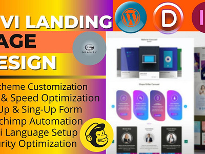 I will design a WordPress website Divi builder and Divi theme businesswebsite design divibuilder divilandingpage divitheme diviwordpress responsivewebsite squeezepage wordpress wordpresslanding wordpresswebsite