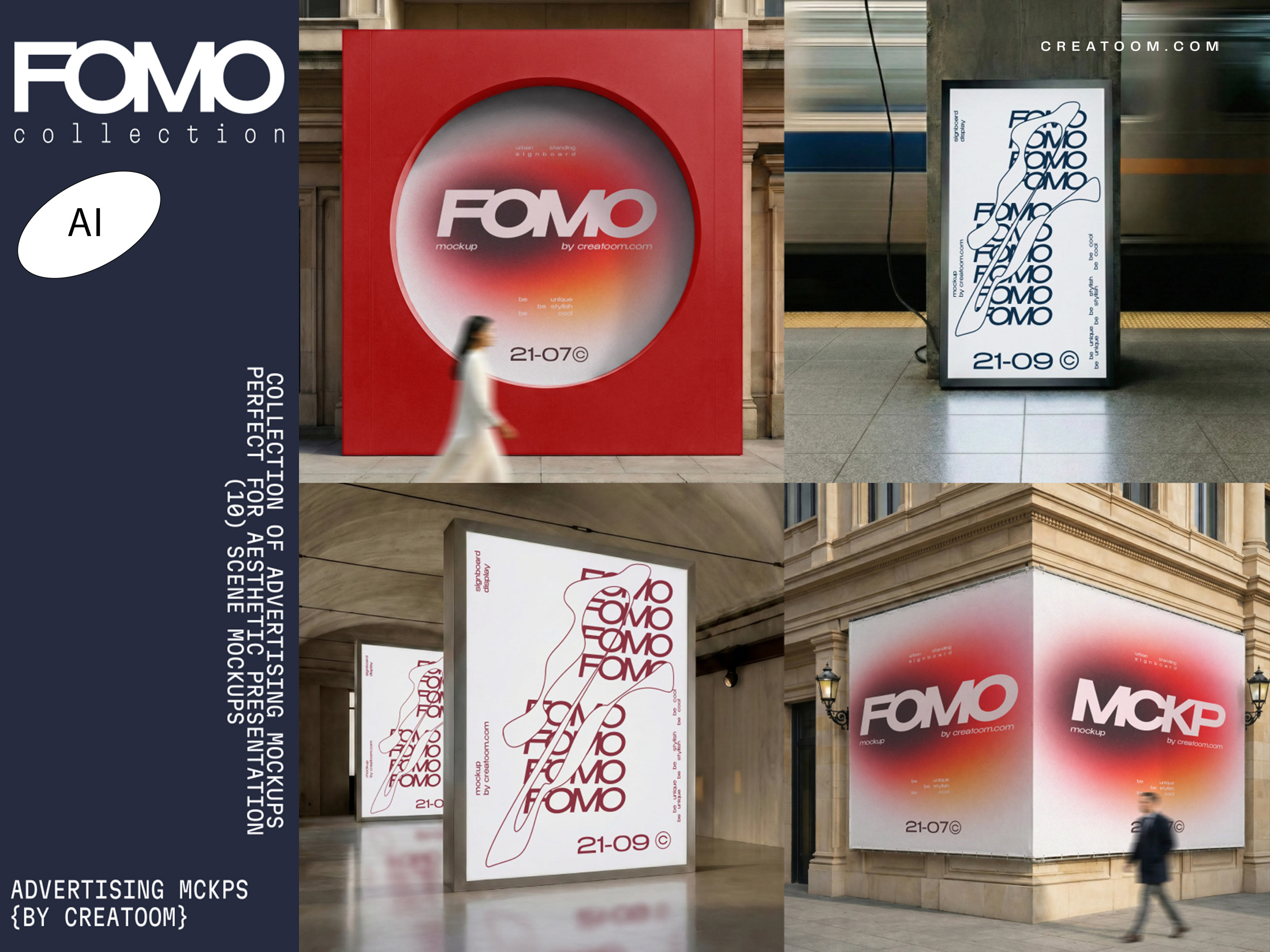 Urban Advertising Mockups adobe photoshop ai banner mockup billboard brand identity mockup citylight digital poste display banner display poster mockup free free mockup freebies graphic design mockup poster mockup psd sandwich board mockup sign mockup signboard signboard ad mockup