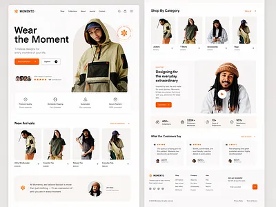 Streetwear Fashion E-Commerce Website animation