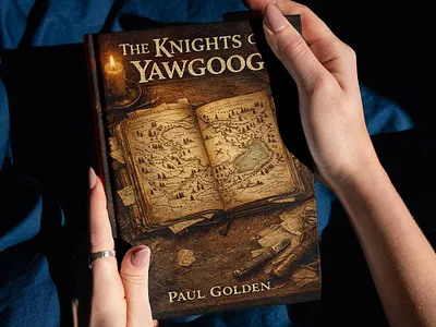 Fantasy Book Cover Design for “The Knights of Yawgoog” book cover design branding design graphic design marketing design print design