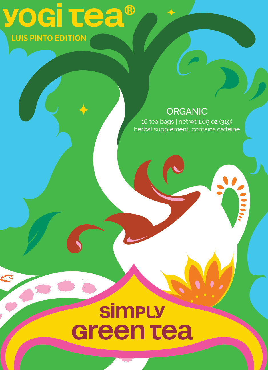 Yogi Tea Box Packaging box box design graphic design illustration nature package packaging packaging design tea