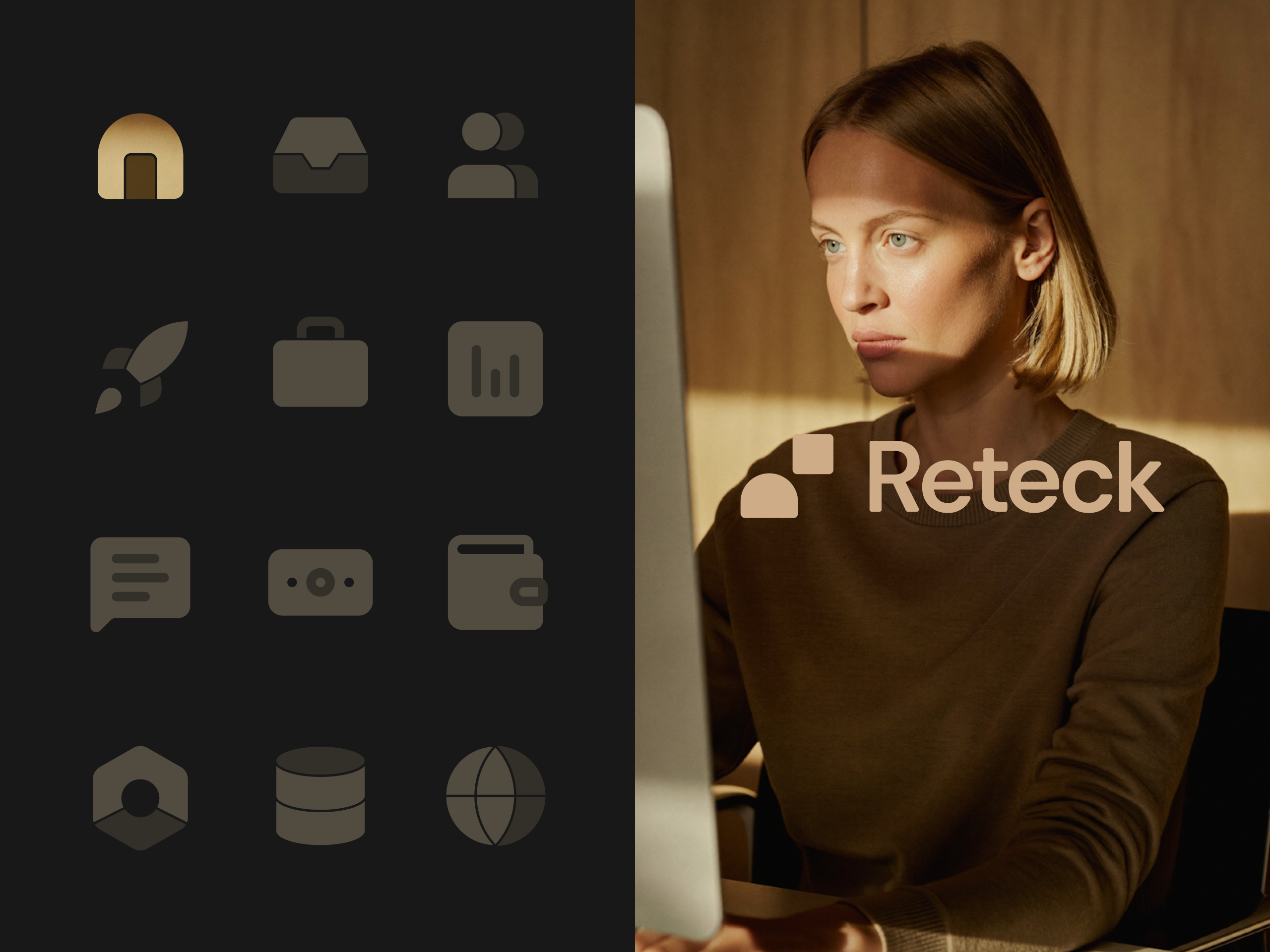 Reteck - branded elements