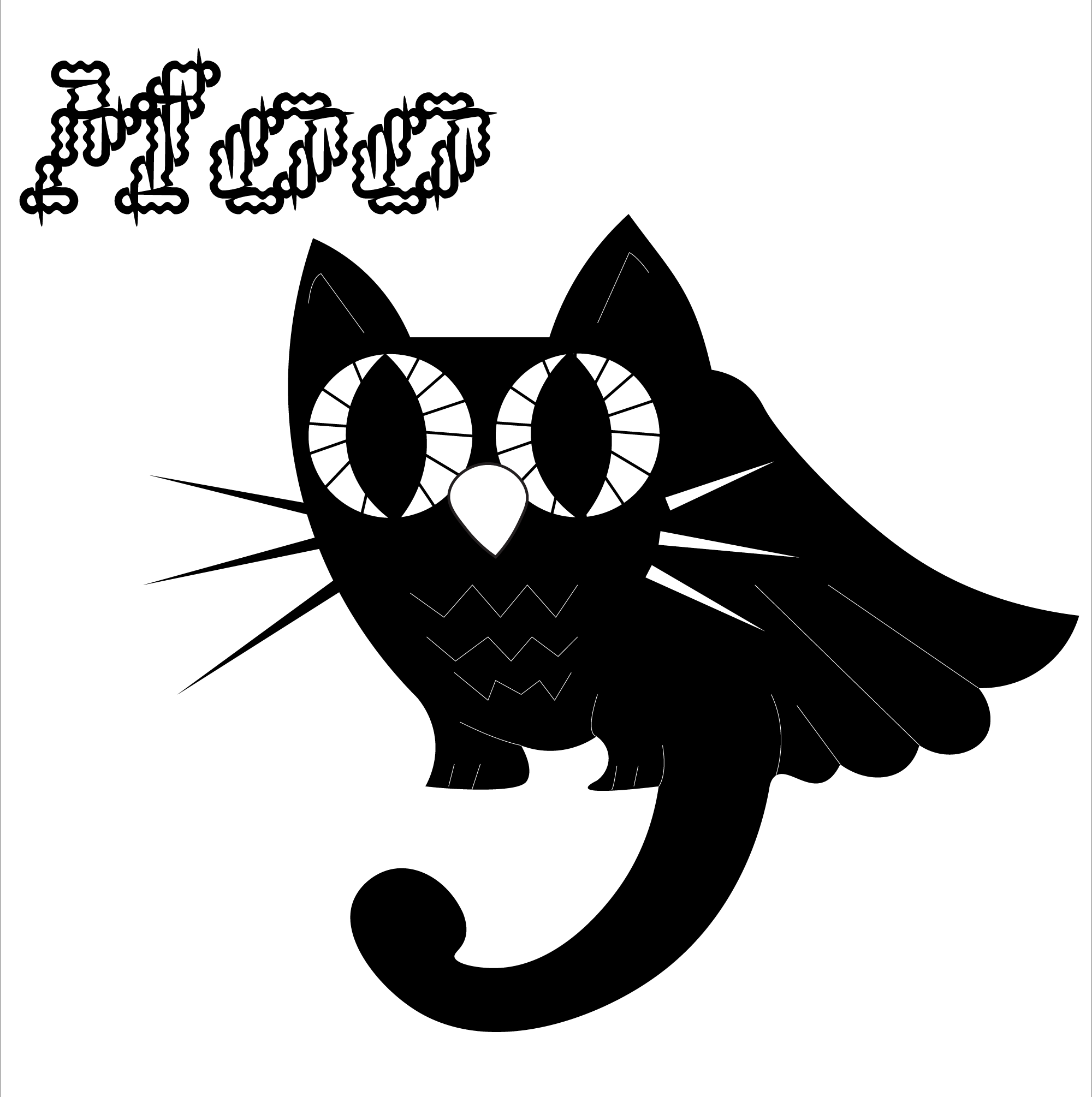Owlcat: I love owls, I love cats. See what I did there? cat illustration graphic design illustration mascot design owl illustration vector illustration