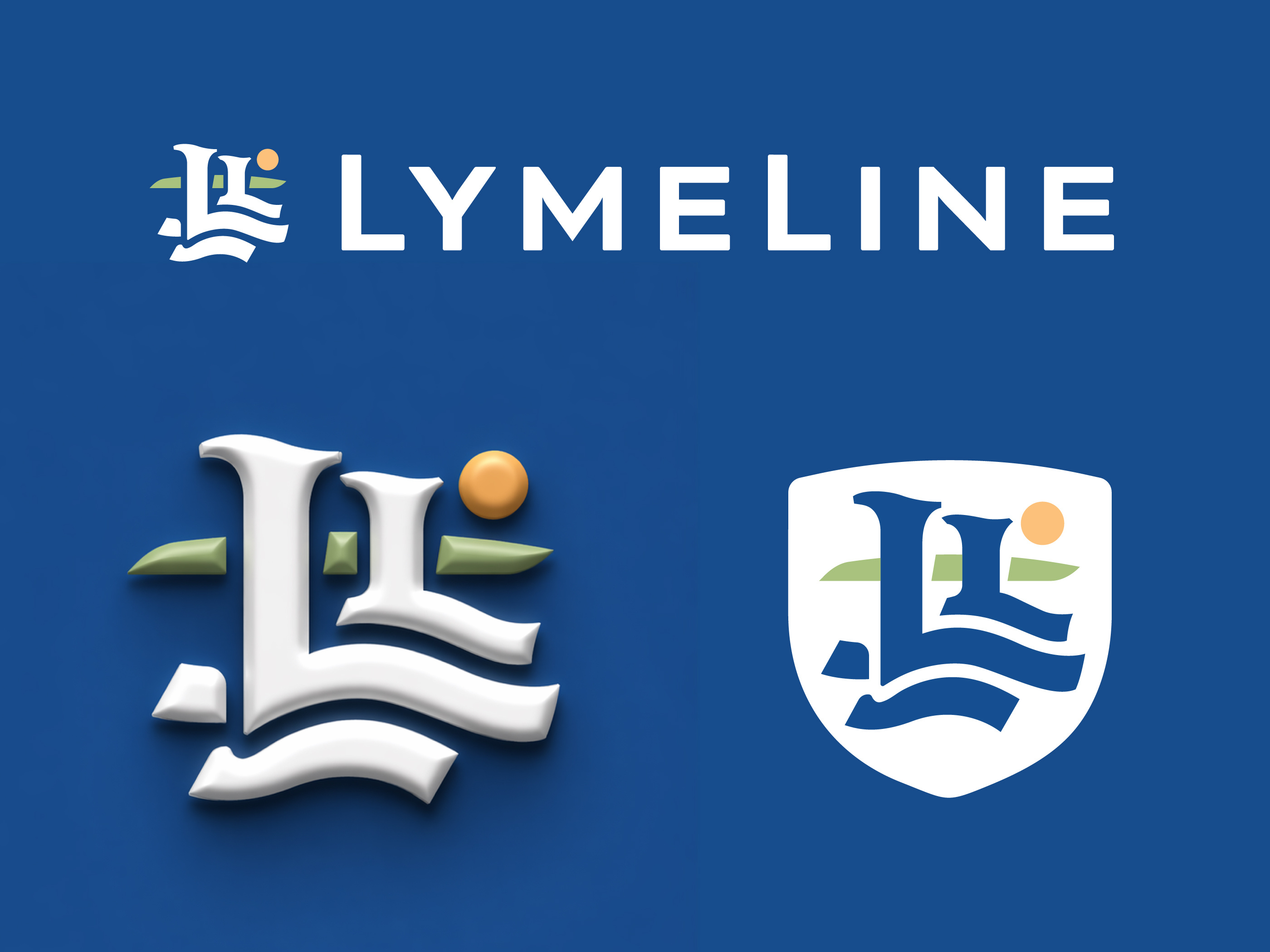 LymeLine : A Visual Brand Consistency Guide badge design boat brand guide branding brandmark clothing coastal emblem graphic design identity lettering logo logo design logo designer monogram ocean river shield typography ux
