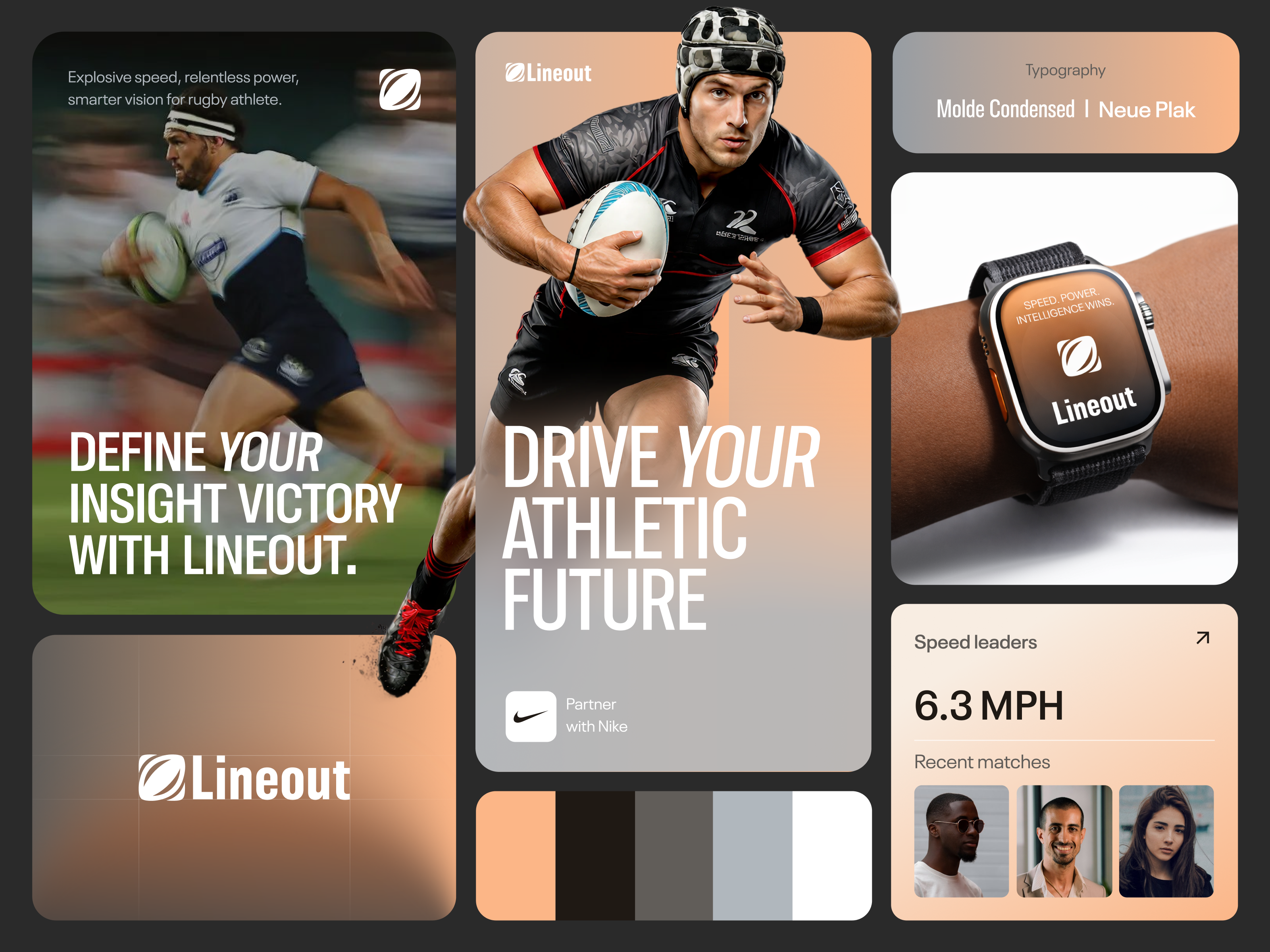 Lineout Sports Product Branding brand identity branding design graphic design identity logo logo design logotype product productdesign service sports sports product startup