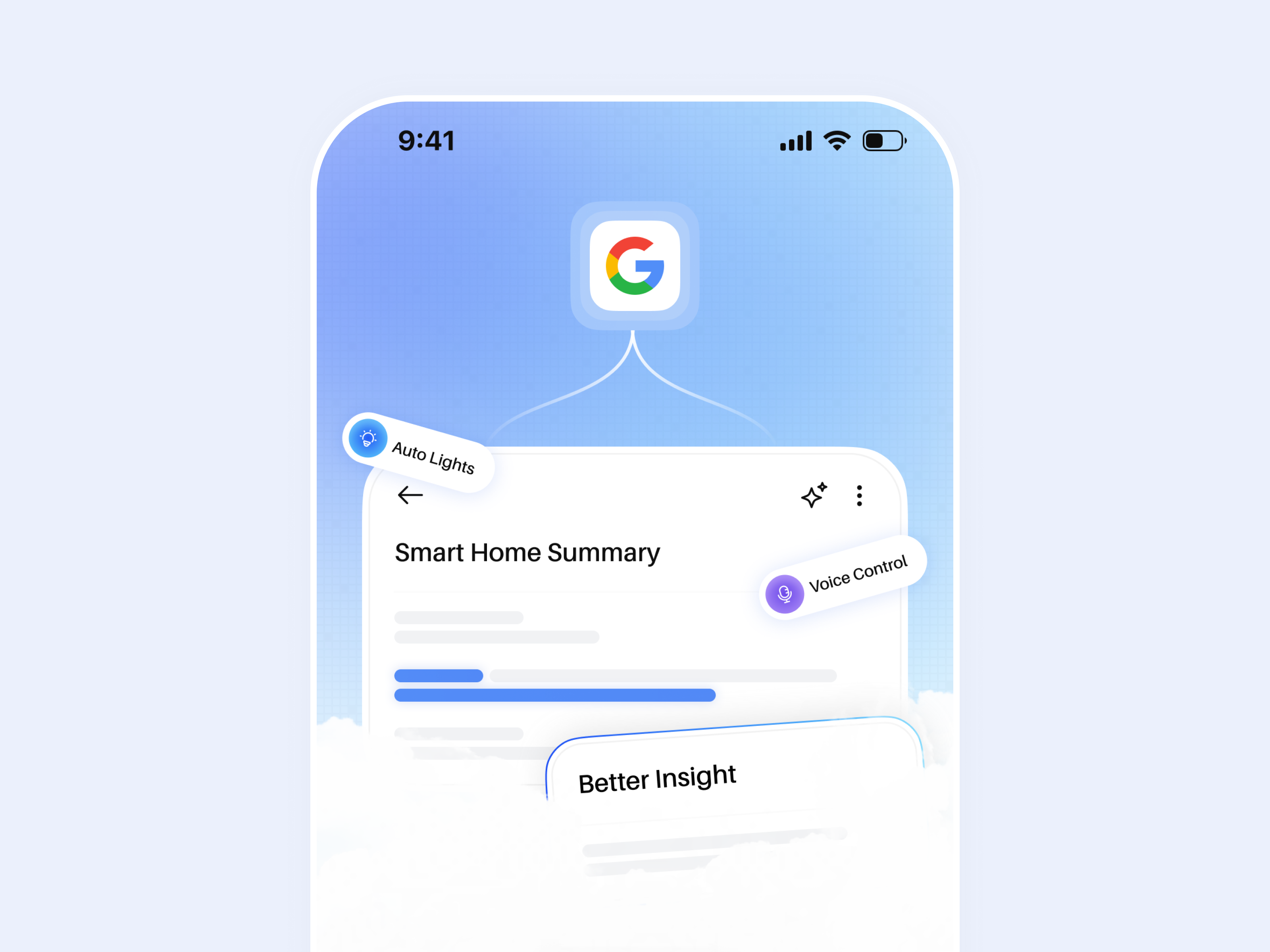Smart Home Mobile App UI – Google Home Redesign Concept app design app ui automation app google home home automation iot app mobile app mobile app design mobile ui modern ui smart home smart home app ui design ux design voice control web