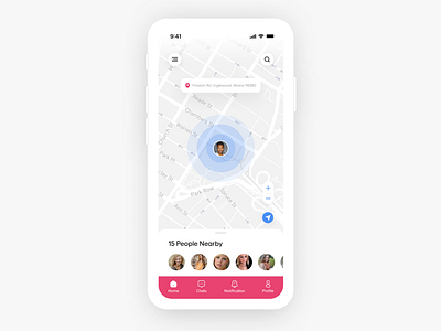 People Locator App app app design design product design ui uiux design ux