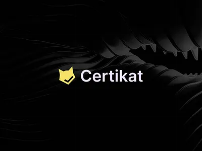 Certikat logo design brand identity branding logo visuals