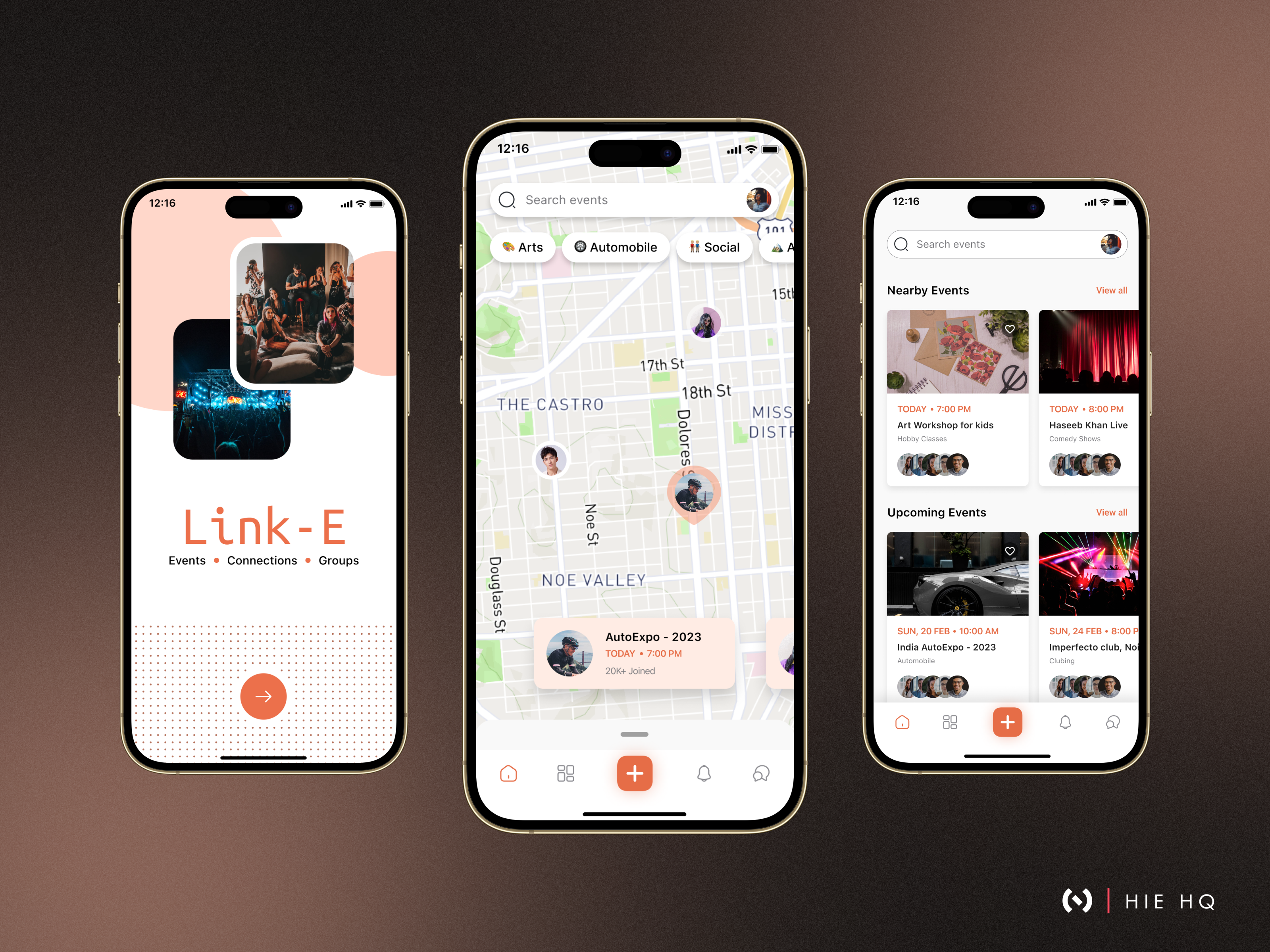 Events and Meetup App animation community community app connection app design event app graphic design groups interaction light mode map meetup app motion graphics social app ui ui design ux ux design